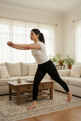 Shsuvia Women Cropped Leggings – Pack of 2 Black & Mustard