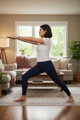 Shsuvia Women Cropped Leggings – Pack of 2 Dark Navy & Mustard