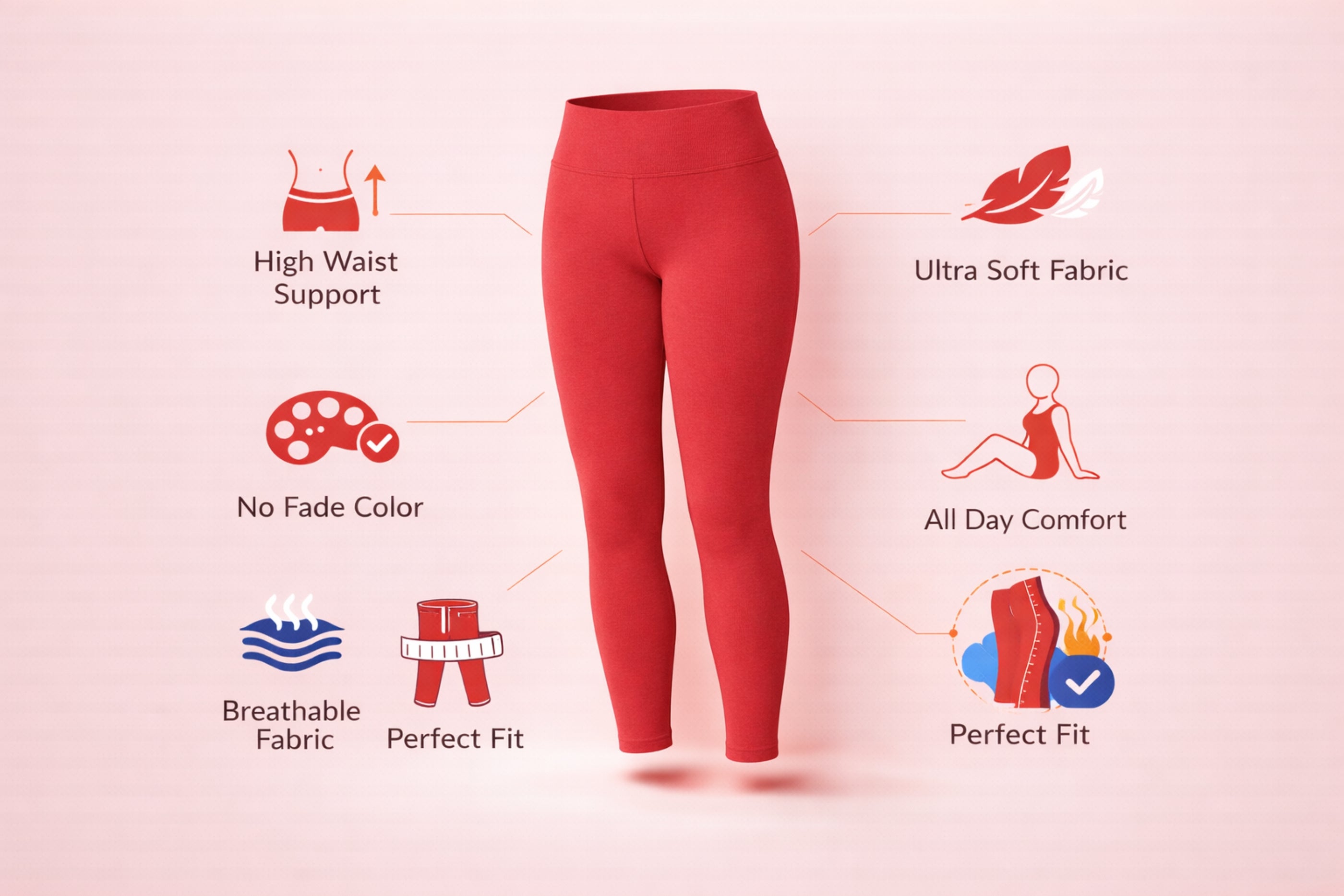 Shsuvia Women Cropped Length Leggings | Stretchable Comfortable Daily Wear Leggings