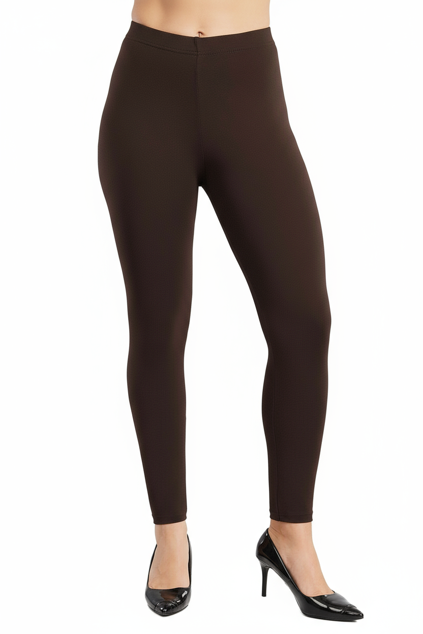 Shsuvia Women's Mid Waist Stretchable Ankle Length Legging