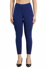 Old Royal Shsuvia Women's High Waist Stretchable Cotton Legging-Soft slim fit tights for gym, yoga and daily wear.