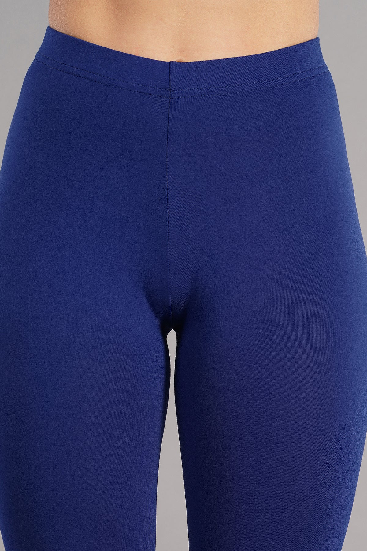 Shsuvia Women's Mid Waist Stretchable Cropped 3/4th Length Leggings