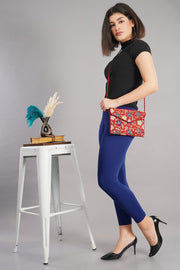 Shsuvia Women's Mid Waist Stretchable Ankle Length Legging