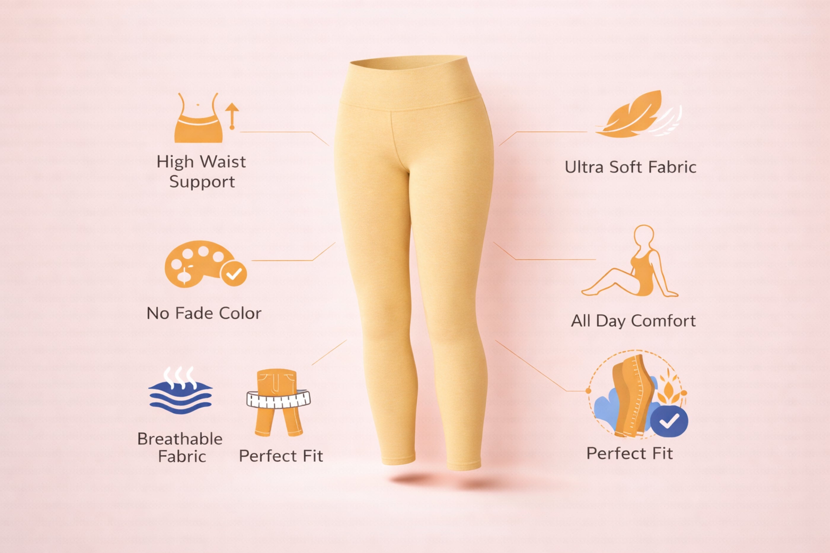 Shsuvia Women Ankle Length Leggings | Stretchable Comfortable Daily Wear Leggings