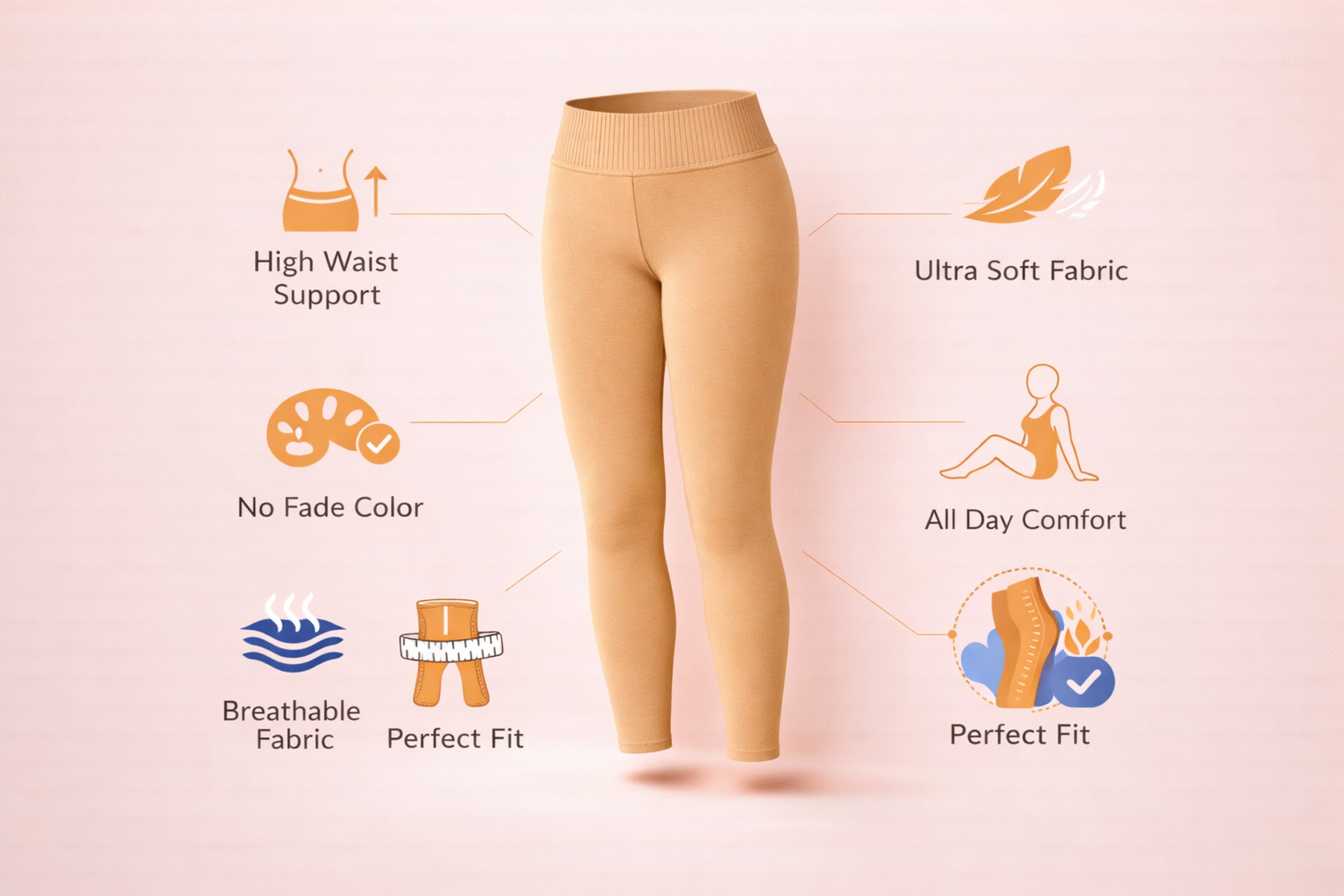 Shsuvia Women Ankle Length Leggings | Stretchable Comfortable Daily Wear Leggings